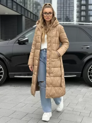 Dámská bunda DSTREET TY5480 HNĚDÁ