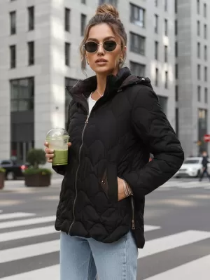 Dámská bunda DSTREET TY5625 ČERNÁ