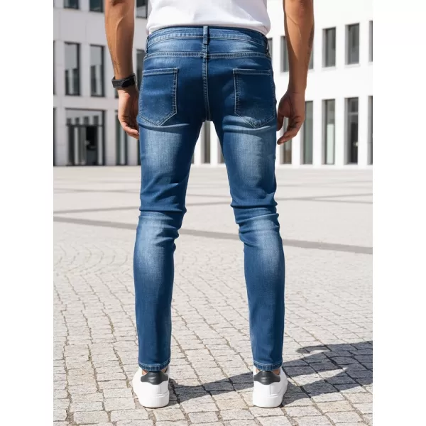  Pánské kalhoty DSTREET UX3991 SVĚTLE MODRÁ 