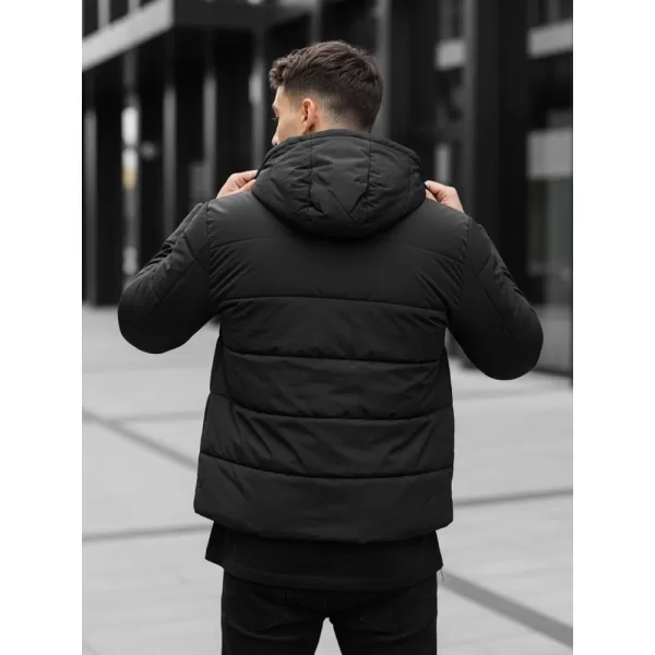  Pánská bunda DSTREET TX5117 ČERNÁ 