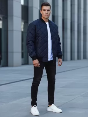 Pánská bunda DSTREET TX2217 TMAVĚ MODRÁ
