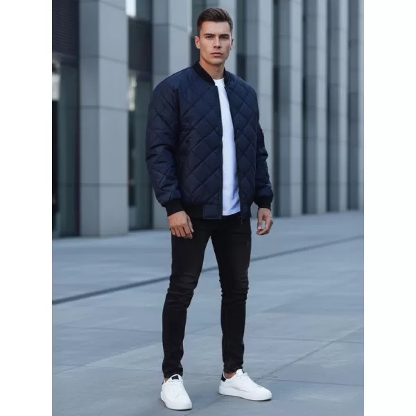  Pánská bunda DSTREET TX2217 TMAVĚ MODRÁ 