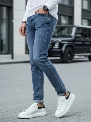 Pánské kalhoty DSTREET UX4238 MODRÁ