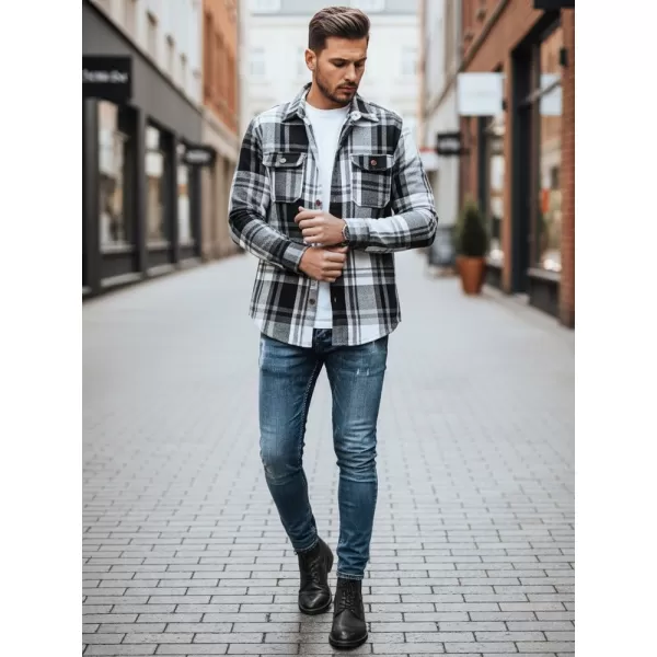  Pánská košile DSTREET DX2675 ČERNÁ 