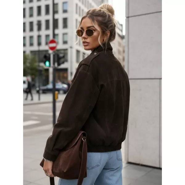  Dámská bunda DSTREET TY5577 HNĚDÁ 