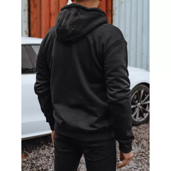  Pánská mikina DSTREET BX5933 ČERNÁ 