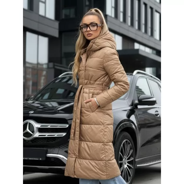  Dámská bunda DSTREET TY5480 HNĚDÁ 