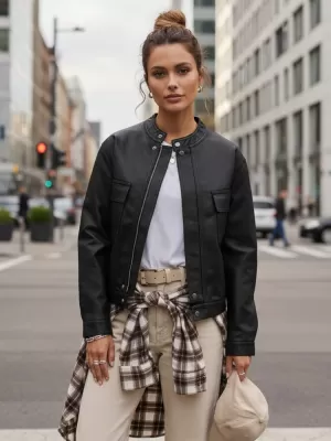 Dámská bunda DSTREET TY5539 ČERNÁ