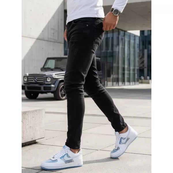 Pánské kalhoty DSTREET UX3800 ČERNÁ 