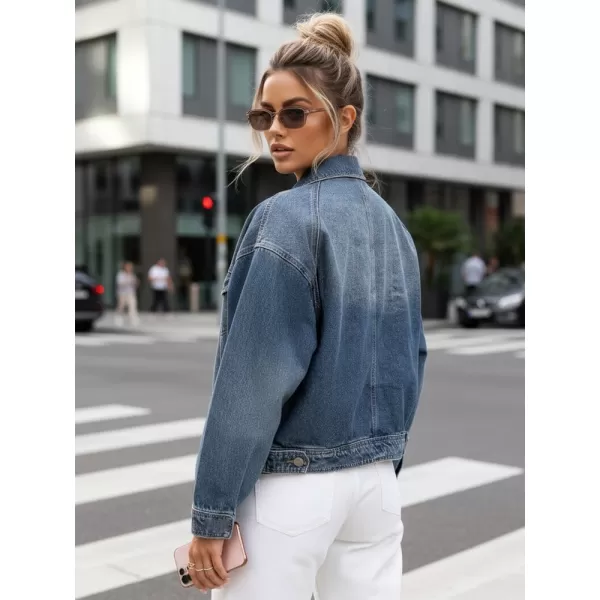  Dámská bunda DSTREET TY5632 MODRÁ 