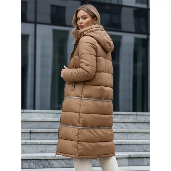  Dámská bunda DSTREET TY5167 HNĚDÁ 