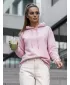 Dámská mikina DSTREET BY1137 RŮŽOVÁ