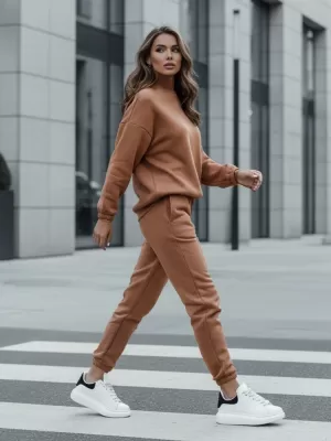 Dámská souprava DSTREET AY0730 KARAMELOVÁ