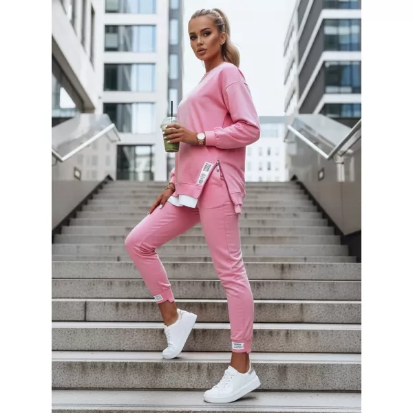  Dámské šaty DSTREET AY0851 RŮŽOVÁ 