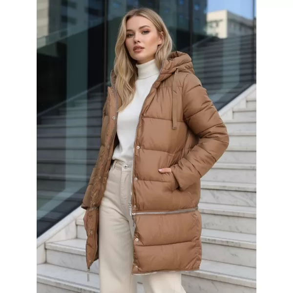 Dámská bunda DSTREET TY5167 HNĚDÁ 