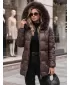 Dámská bunda DSTREET TY5758 FIALOVÁ