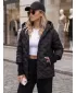 Dámská bunda DSTREET TY5871 ČERNÁ
