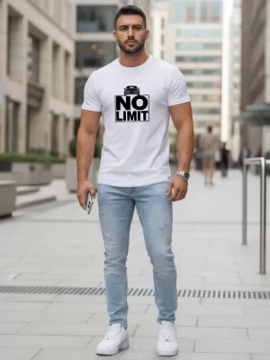 Pásnké triko DSTREET NX0129R-WH BÍLÁ