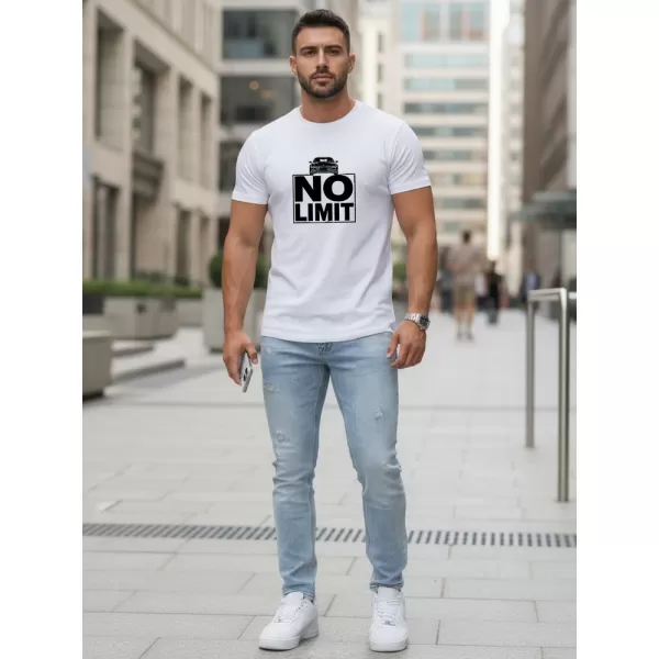  Pásnké triko DSTREET NX0129R-WH BÍLÁ 