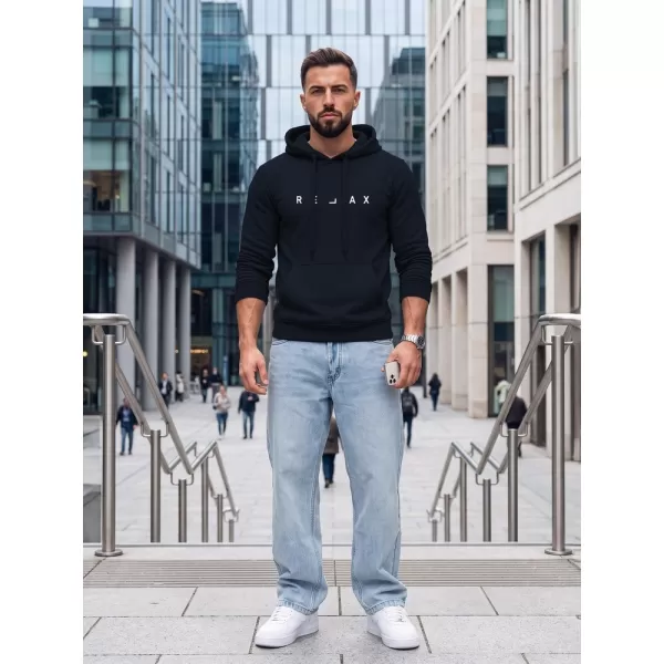  Pánská mikina DSTREET NX0001BX-25-09 TMAVĚ MODRÁ 