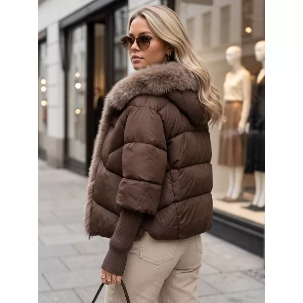  Dámská bunda DSTREET TY5989 HNĚDÁ 