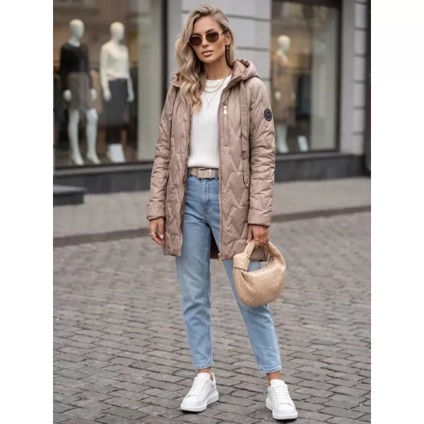  Dámská bunda DSTREET TY5767 BÉŽOVÁ 