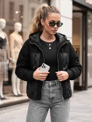 Dámská bunda DSTREET TY6093 ČERNÁ