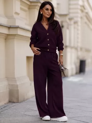 Dámská souprava DSTREET AY1233 FIALOVÁ