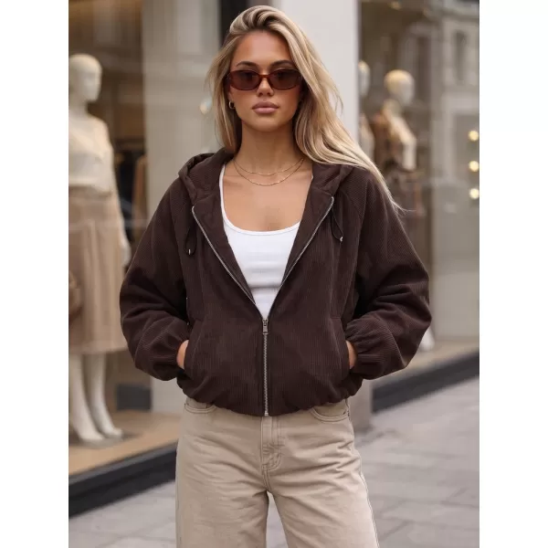  Dámská bunda DSTREET TY6061 HNĚDÁ 