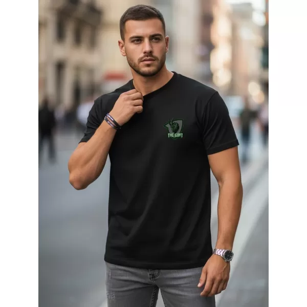  Pásnké triko DSTREET NX0153R-BK ČERNÁ 