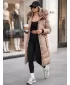 Dámská bunda DSTREET1 TY5357 KHAKI