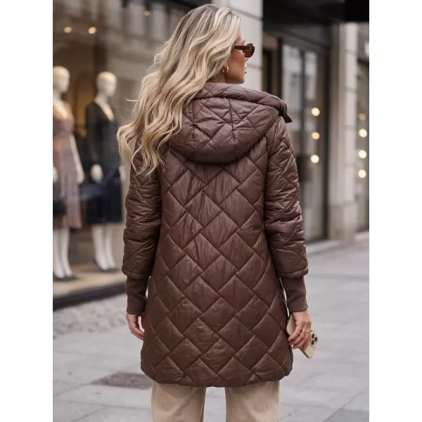  Dámská bunda DSTREET TY5862 HNĚDÁ 