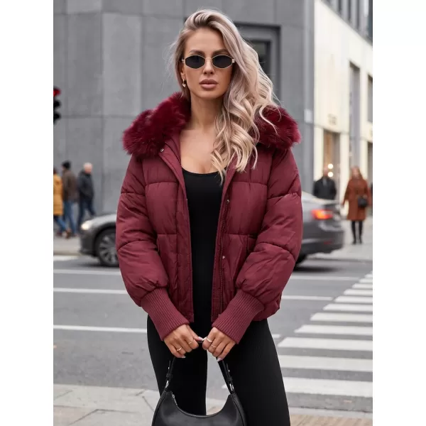  Dámská bunda DSTREET TY5817 BORDOVÁ 