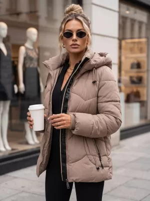 Dámská bunda DSTREET TY5753 KHAKI