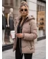 Dámská bunda DSTREET TY5753 KHAKI