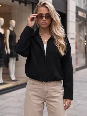 Dámská bunda DSTREET TY6021 ČERNÁ