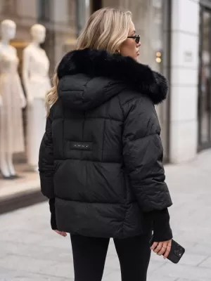 Dámská bunda DSTREET TY5741 ČERNÁ