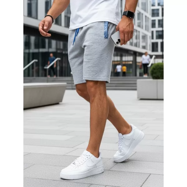  Pánské kraťasy DSTREET SX2223 SVĚTLE ŠEDÁ 