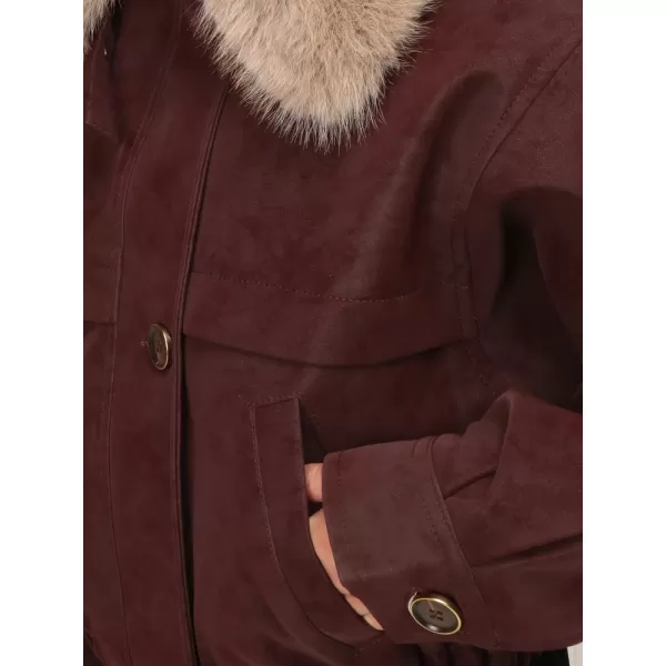  Dámská bunda DSTREET TY5696 BORDO 