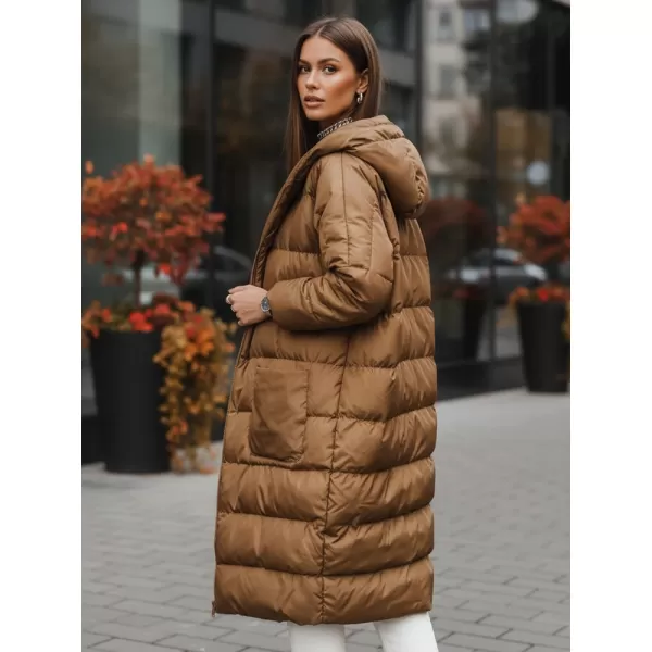  Dámská bunda DSTREET TY2471 KARAMELOVÁ 