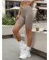 Dámské kraťasy DSTREET SY0579 SVĚTLE ŠEDÁ