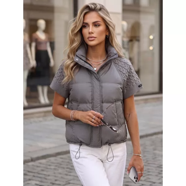 Dámská bunda DSTREET TY5926 TMAVĚ ŠEDÁ 