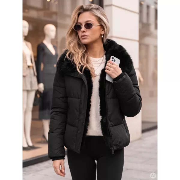  Dámská bunda DSTREET1 TY6107 ČERNÁ 