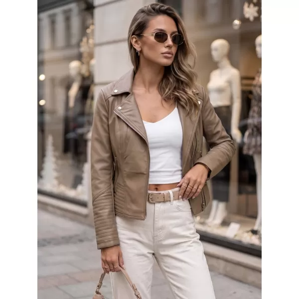 Dámská bunda DSTREET TY5712 BÉŽOVÁ 