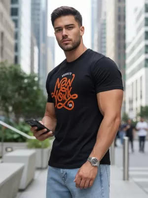Pásnké triko DSTREET RX5368 ČERNÁ