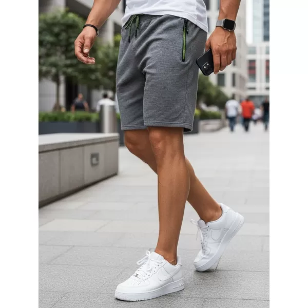  Pánské kraťasy DSTREET SX2280 TMAVĚ ŠEDÁ 