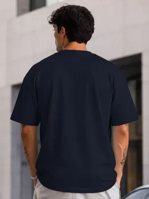 Pánské triko DSTREET RX5684 TMAVĚ MODRÁ