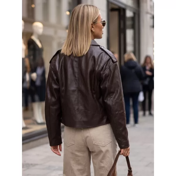  Dámská bunda DSTREET TY5920 HNĚDÁ 