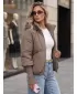 Dámská bunda DSTREET TY5897 BÉŽOVÁ