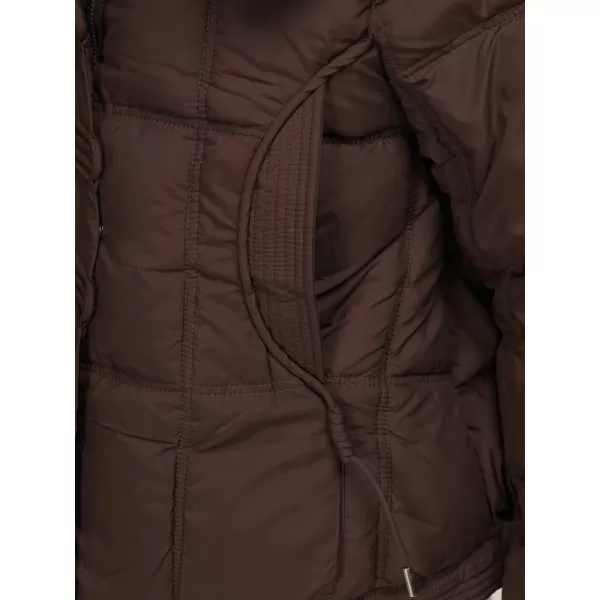  Dámská bunda DSTREET TY6040 HNĚDÁ 